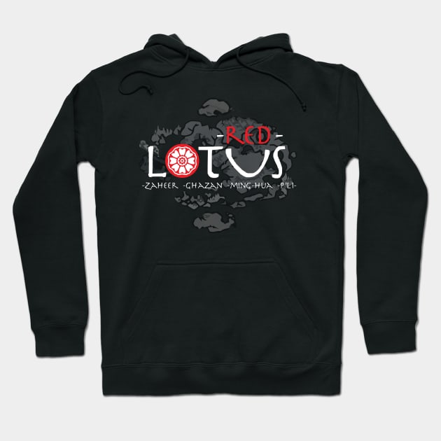 the order of the red lotus Hoodie by corbinbacksunday